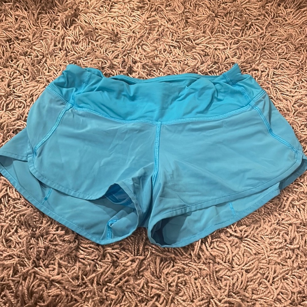 Blue LULULEMON shorts